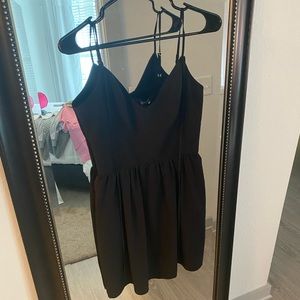 Amanda Uprichard Black Mini dress